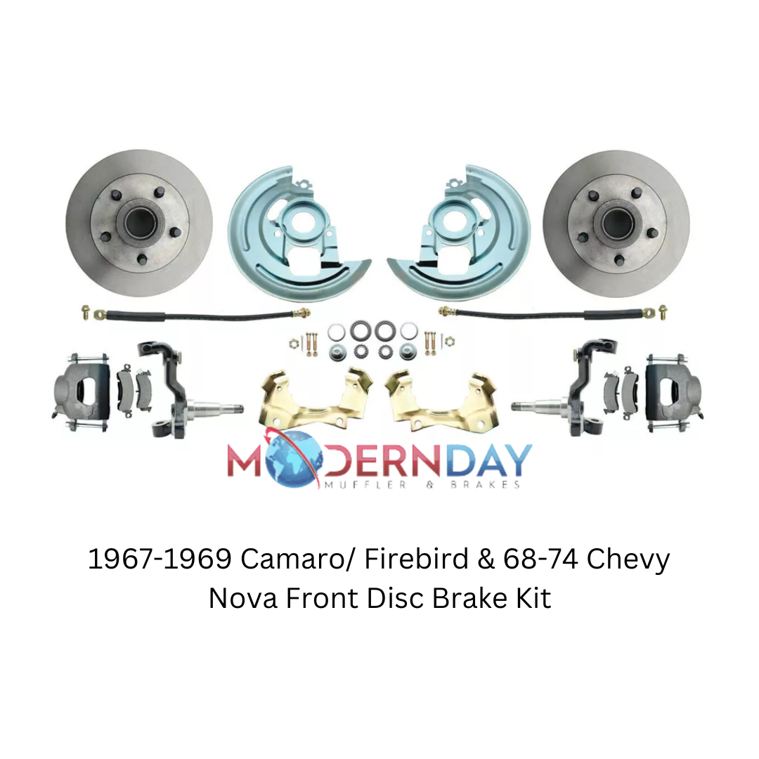 Fits 1967-1969 Camaro/ Firebird & 68-74 Chevy Nova Front Disc Brake Kit DBK6769