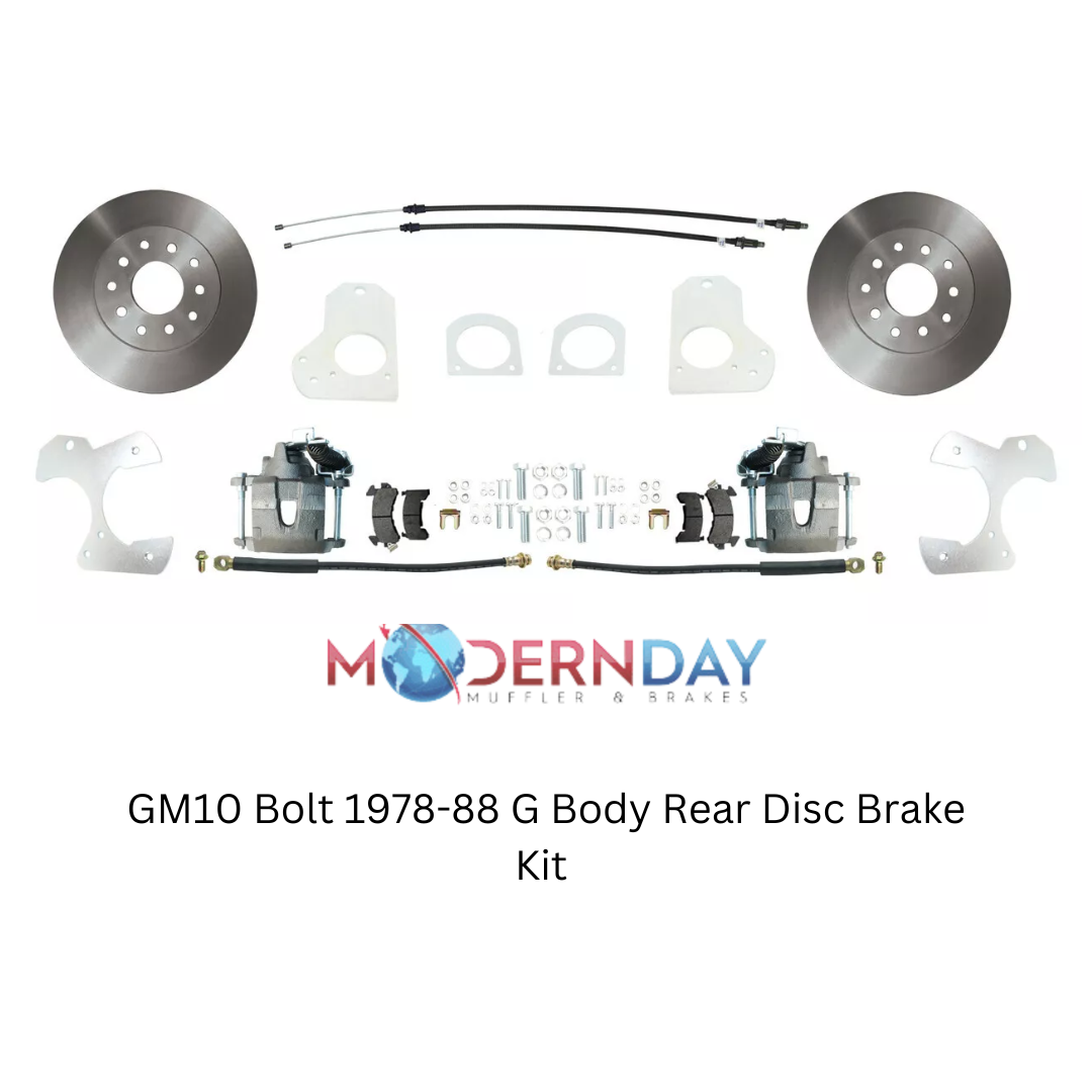 Fits GM10 Bolt 1978-88 G Body Rear Disc Brake Kit DBK7892 - Brake Kits Car Part People