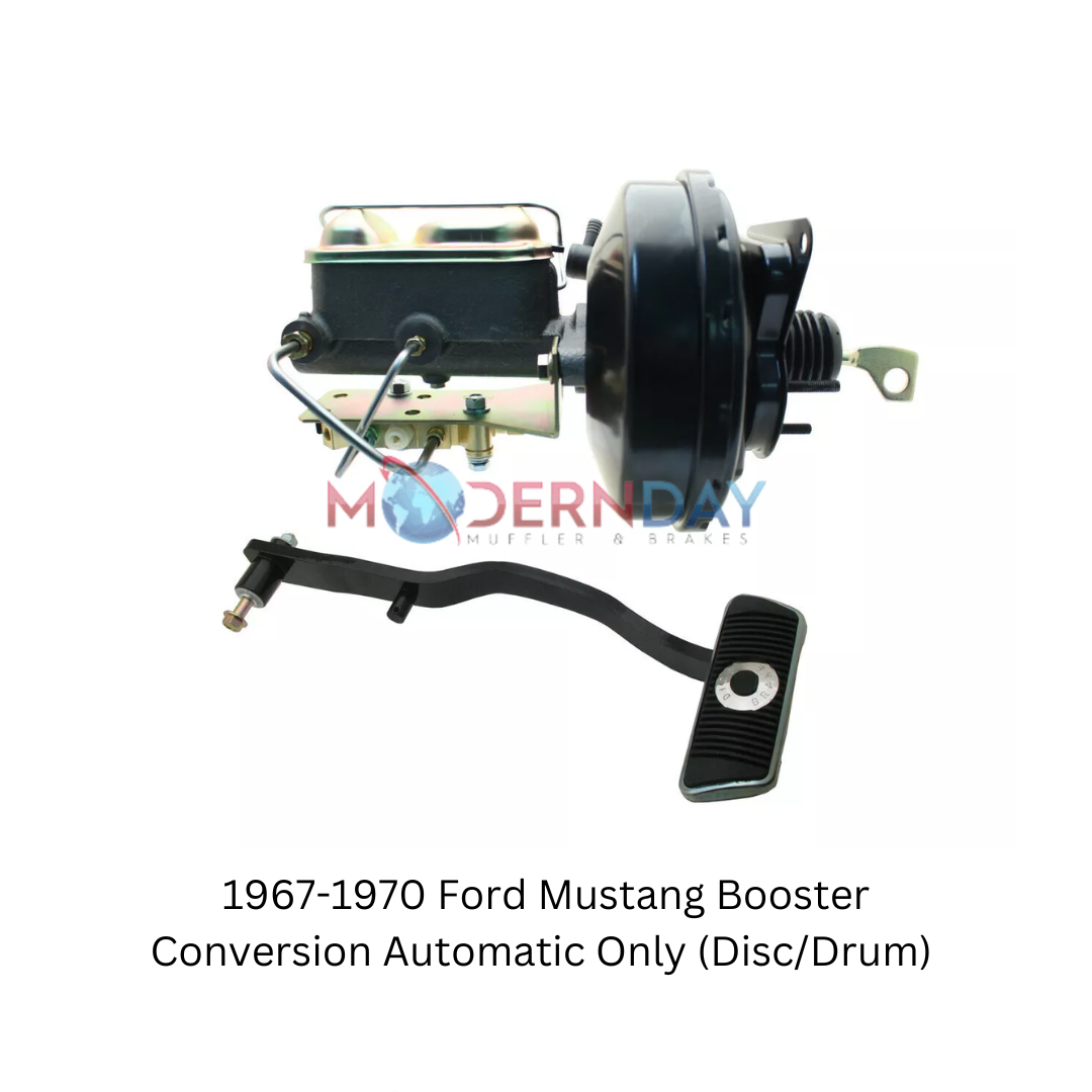 Fits 1967-1970 Ford Mustang Booster Conversion Automatic Only (Disc/Drum) FD-256 - Master Cylinders and Parts Car Part People