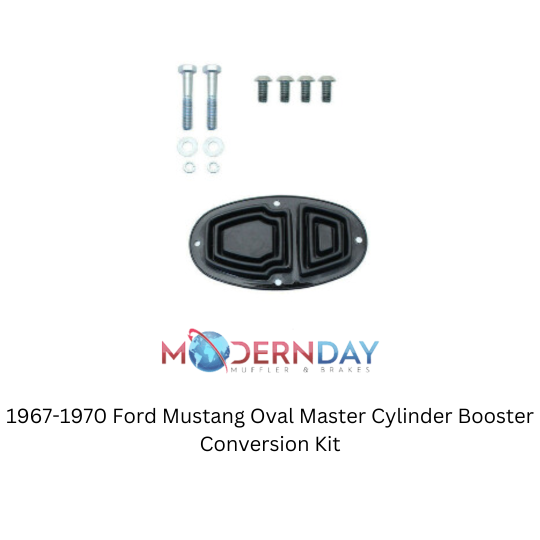 Fits 1967-1970 Ford Mustan Oval Master Cylinder Booster Conversion Kit FD-403