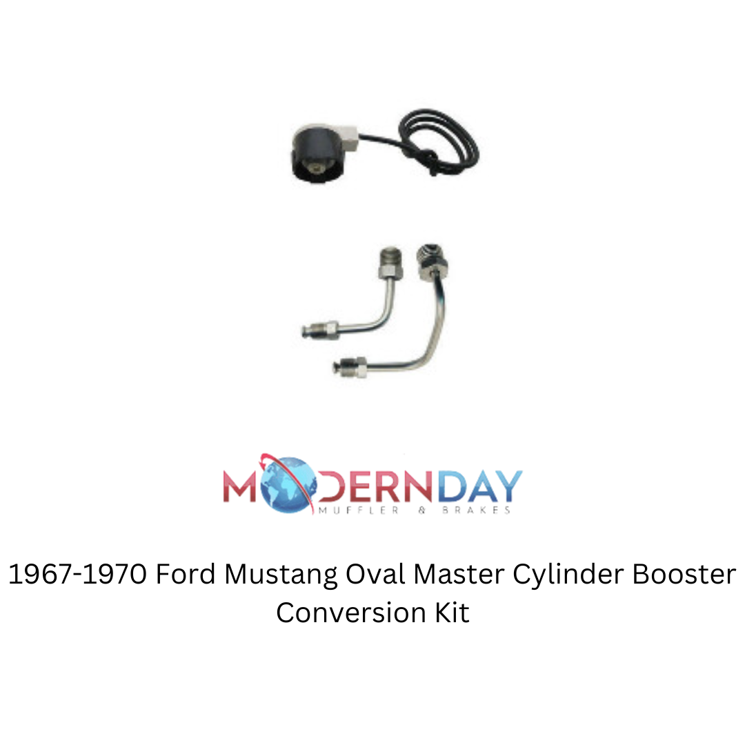 Fits 1967-1970 Ford Mustan Oval Master Cylinder Booster Conversion Kit FD-403