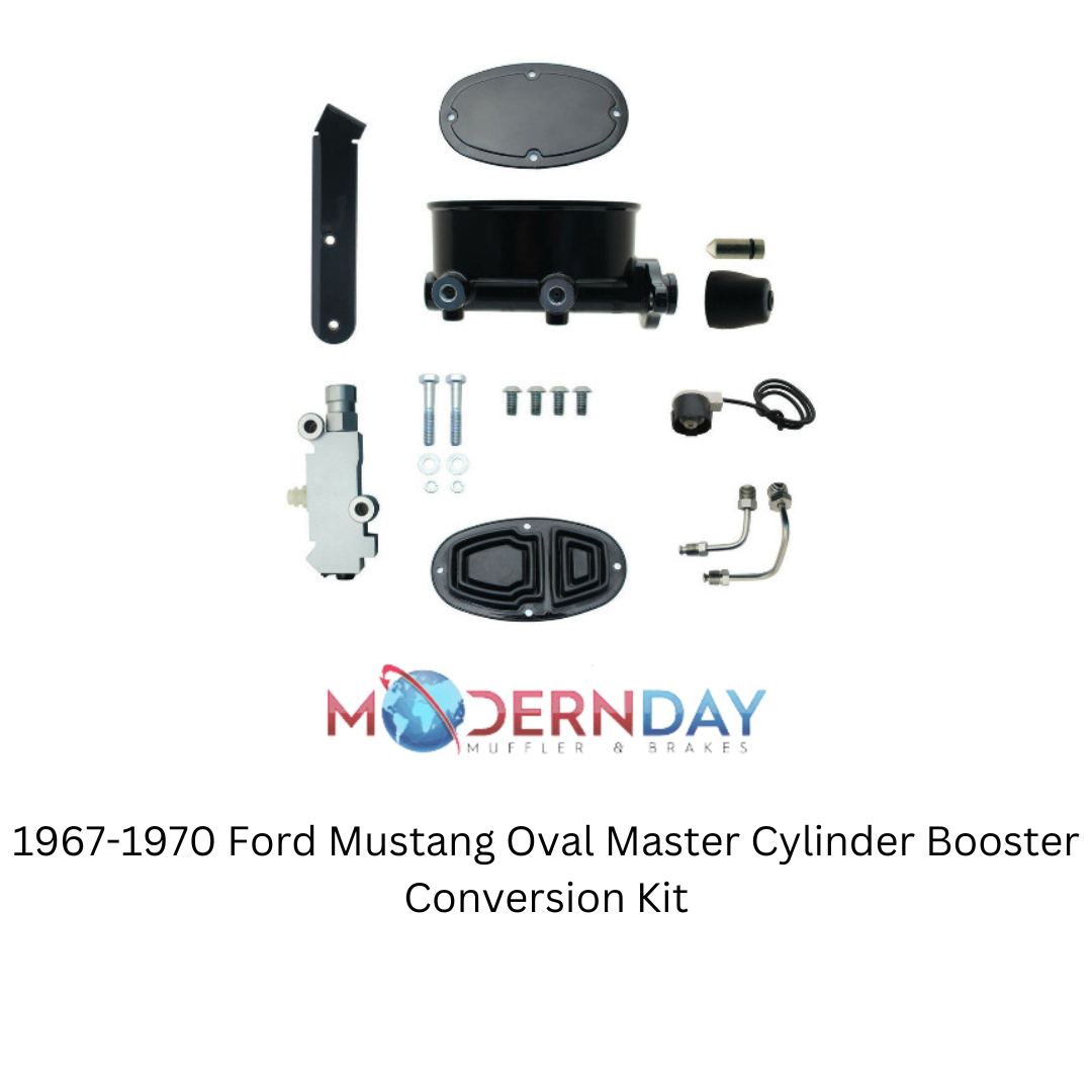 Fits 1967-1970 Ford Mustan Oval Master Cylinder Booster Conversion Kit FD-403