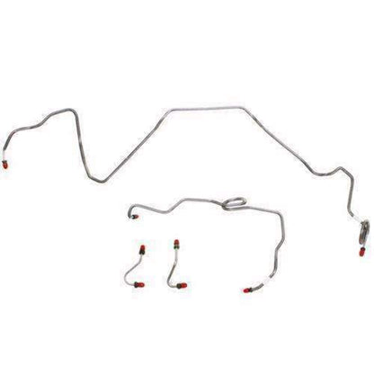 For Pontiac Firebird 1986-1989 Front Brake Line Kit 6cyl 2.8L 4pcs-FKT8601OM-CP - Front Lines Car Part People