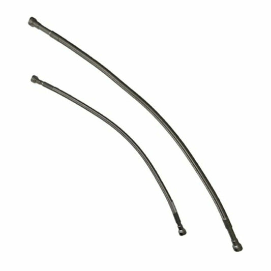 Fuel Tank Hoses For GMC Sierra 2500HD 01-10 6.6L Duramax Pair Stainless-FTH0001 - Quick Fix Fuel Lines Car Part People