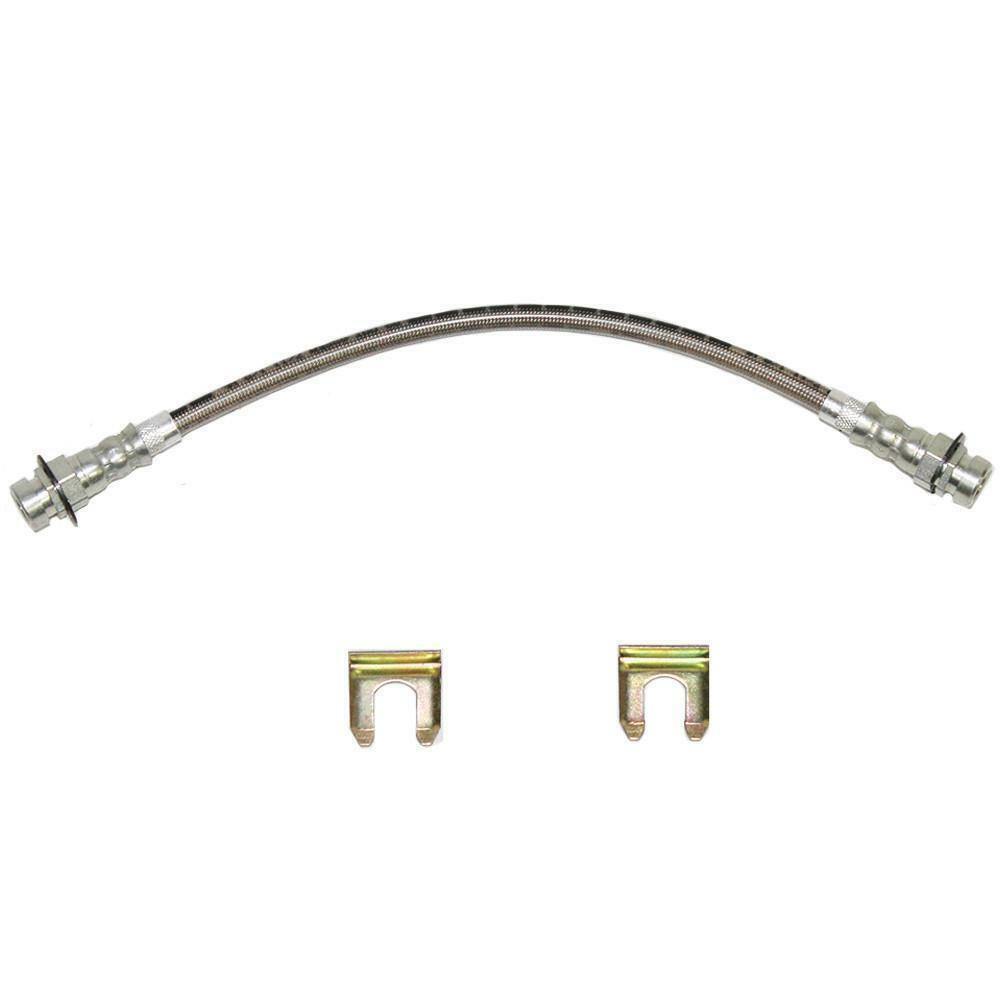 1985-89 Merkur Brake Hose Front Brake Hose Stainless - HSP9998SS - Brake Hoses Car Part People