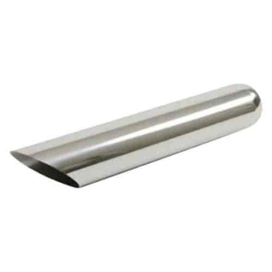 Jones Exhaust IRAC518 Chrome Exhaust Tip Rolled Angled 5