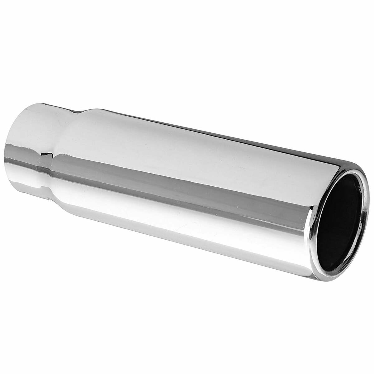 Jones Exhaust IRPT3012 Chrome Exhaust Tip Rolled Pencil 3