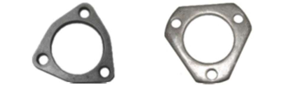 Exhaust Flange; 2 5/8"-Port; 3"-Center; 7/16"-Bolt; 3 7/8" x 3/8" Thick-J15057 - Hangers, Clamps, and Flanges Car Part People