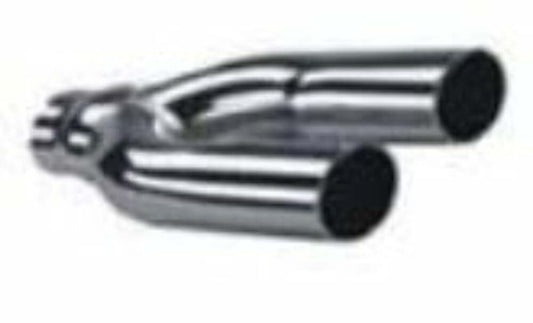 Jones Exhaust JDP200 Chrome Exhaust Tip Dual Pencil Cut 5.5