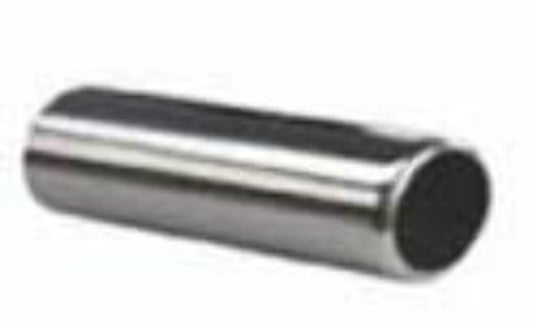 Chrome Tip; Pencil Tip 9" X 2.75"-Fits 2.50" Pipe-JPT212