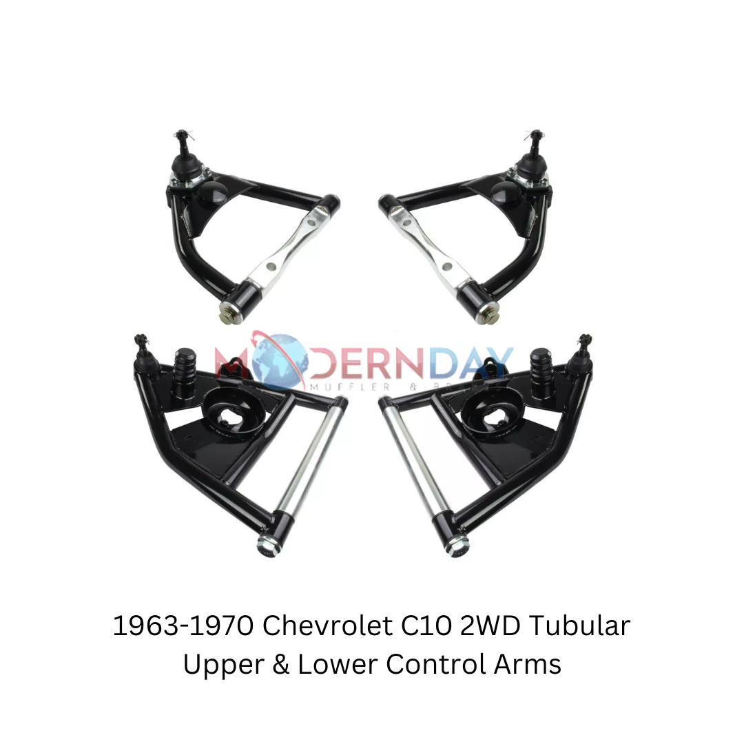 Fits 1963-1970 Chevrolet C10 2WD Tubular Upper & Lower Control Arms LCAUCA6370 - Control Arms and Parts Car Part People
