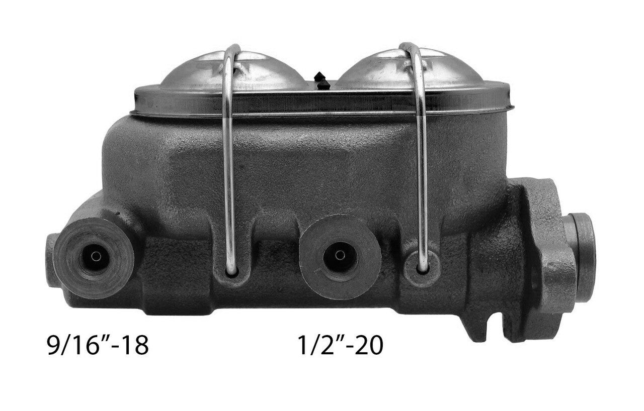 Fits GM Universal Aluminum Master Cylinder 3/8" Ports