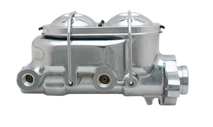 Fits GM Universal Aluminum Chrome Master Cylinder 1-1/8 " Bore MC2912ACH - Master Cylinders and Parts Car Part People