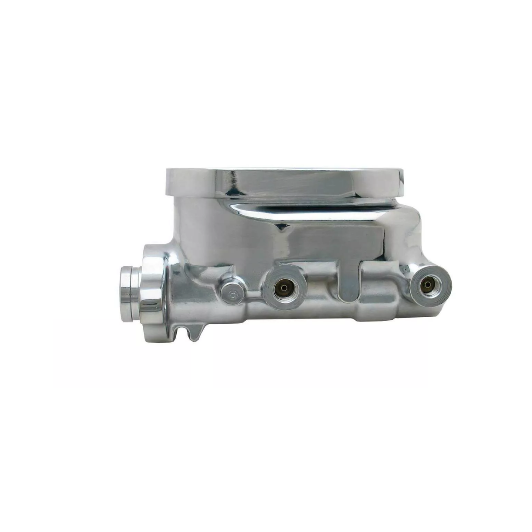 Aluminum Chrome Flat Top Master 1-1/8" Bore MC2912ACHFT - Master Cylinders and Parts Car Part People