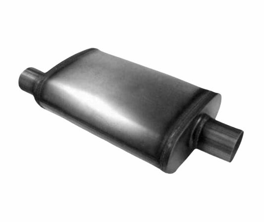 Jones Exhaust 4 x 9 x 14 Max Flow Offset In Center Muffler 2 IN/OUT MF1234