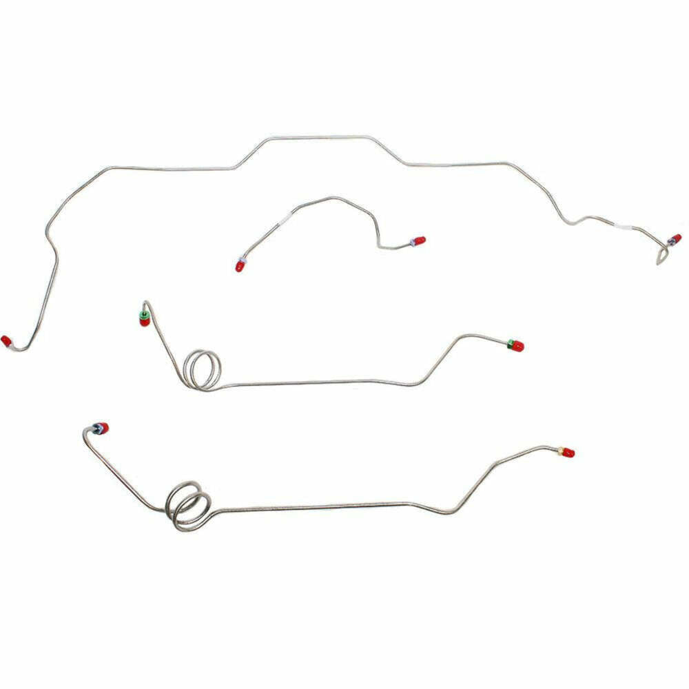 Fits 67-69 Chevy Camaro, Pontiac Firebird, Conversion Front 4pc Set-MPF001SS - Brake Kits Car Part People