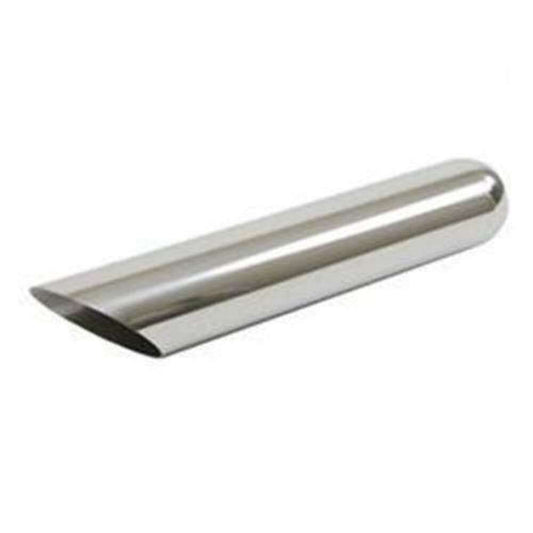 2.25 Angle Cut Jones Stainless Steel Exhaust Tip PAC312SS