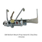 GM Bottom Mount Prop Valve Kit. Disc/Disc - Chrome PV4CK-2BM - Master Cylinders and Parts Car Part People
