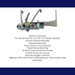 GM Bottom Mount Prop Valve Kit. Disc/Disc - Chrome PV4CK-2BM - Master Cylinders and Parts Car Part People
