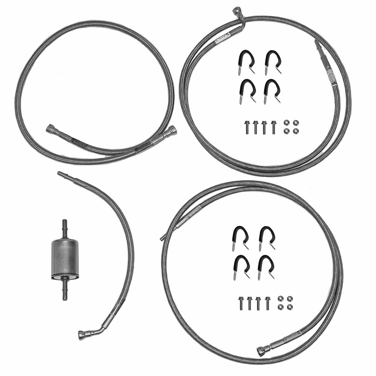 2000-2003 Chevrolet Suburban 1500 Non-Flex Fuel Quick Fix Fuel Line Kit - QFF0011SS-CP - Quick Fix Fuel Lines Car Part People