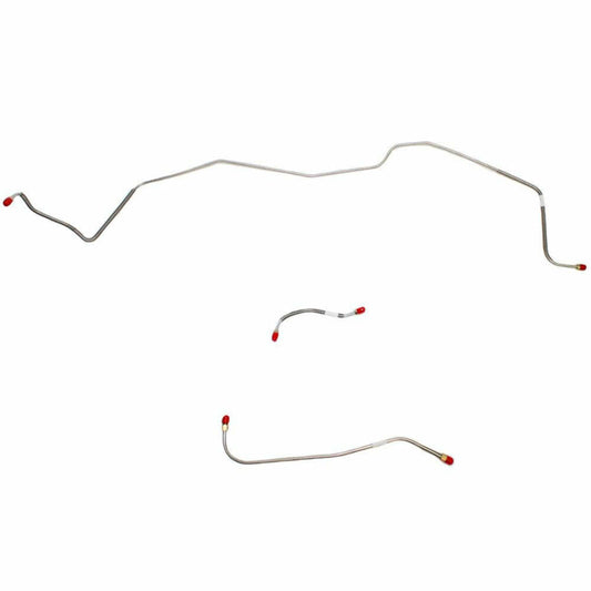 Fits 62-65 Mopar B-Body Dual M/C APV Std Right-Front Front Brake Line-RKT6212OM - Brake Kits Car Part People