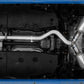 Fits 2023-24 Toyota GR Corolla S/S 3" Cat Back Dual Rear w/Carbon Tips-S43023CF - Cat Back Exhaust Car Part People