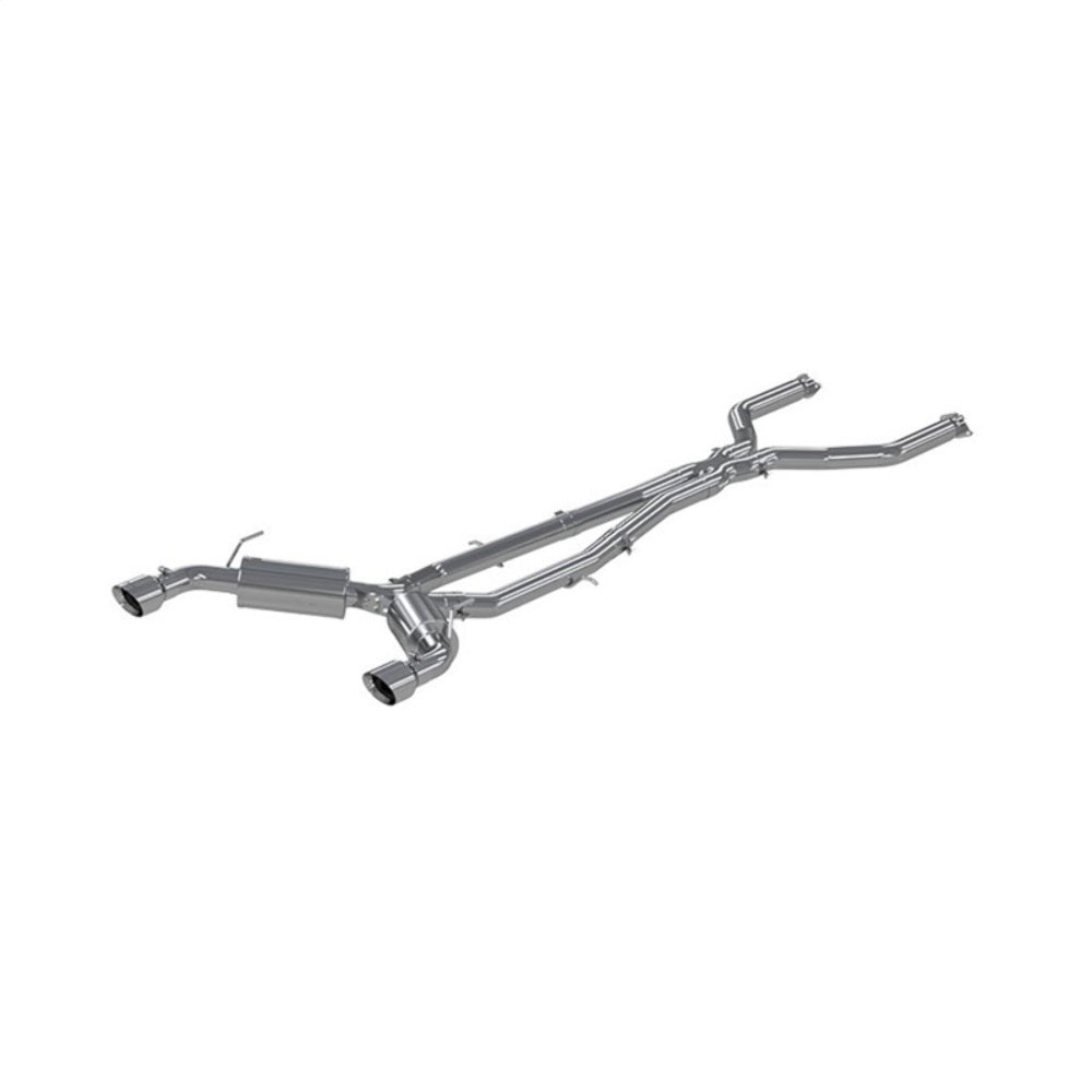 Fits 2018-2024 INFINITI Q50 3" Cat Back, Dual Rear, T304 - S4400304 - Cat Back Exhaust Car Part People