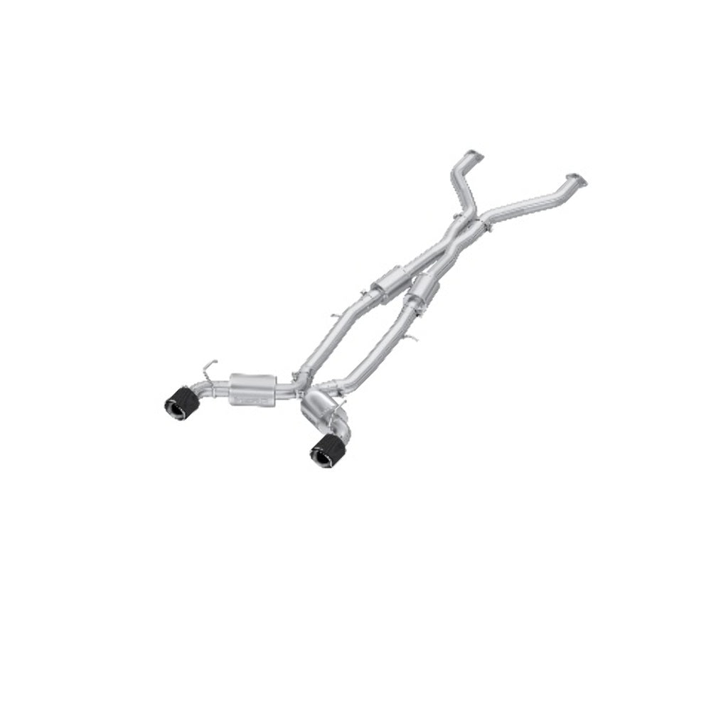 Fits 2023-2024 Nissan Z 3" Cat Back, Dual Rear, T304 - S4408304 - Cat Back Exhaust Car Part People