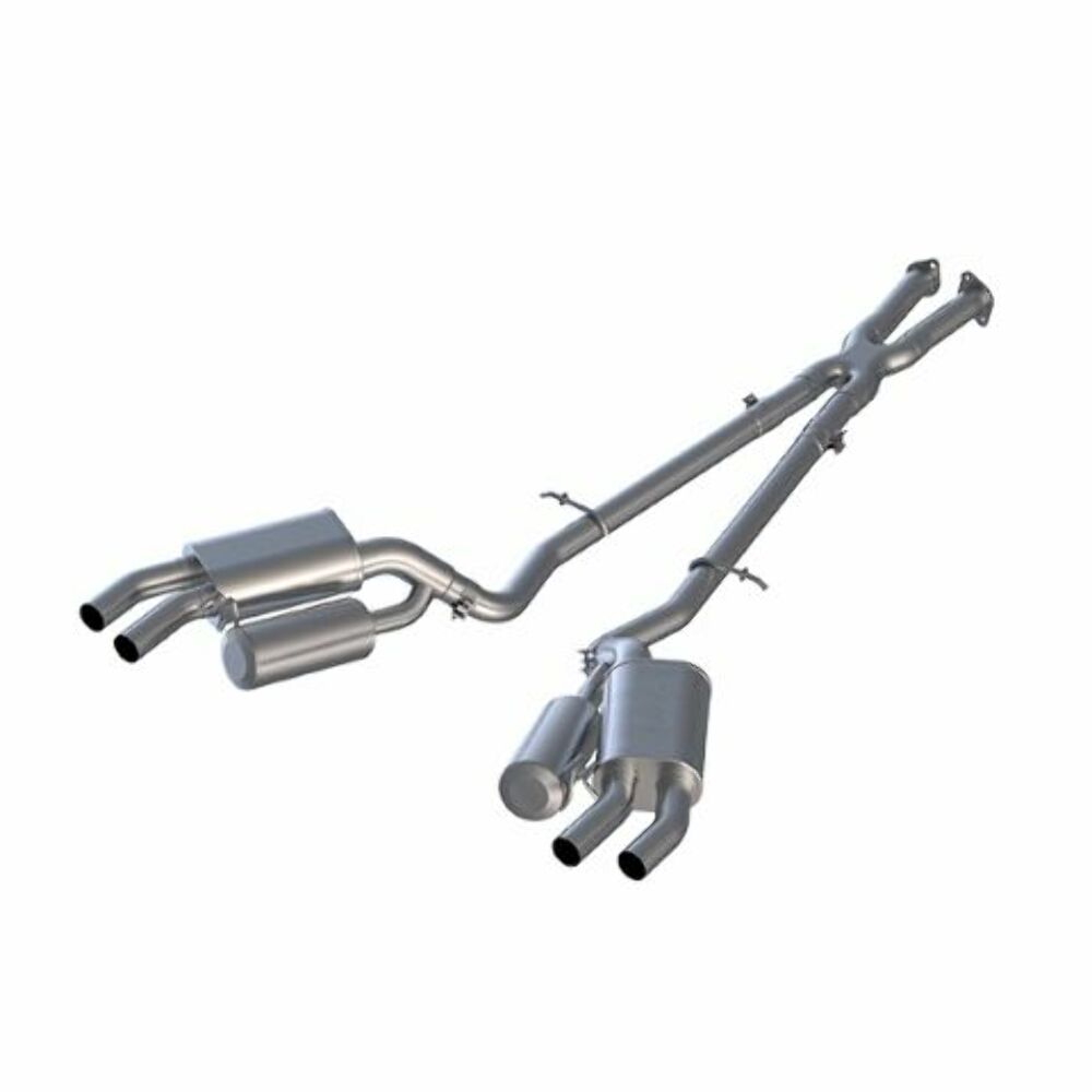 Fits 2018-2021 Kia Stinger 2.5" Cat Back, Dual Split Rear, T304 - S4704304 - Cat Back Exhaust Car Part People