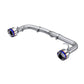 Fits 2022-2024 Subaru BRZ 2.5" Axle-Back; Dual Rear Exit; BE Tips - S48053BE - Axle Back Exhaust Car Part People