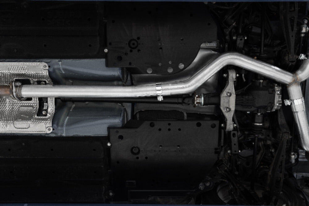 Fits 22-24 Subaru WRX 3" Cat Back Dual Split Rear w/Tips Street Version-S4807304 - Cat Back Exhaust Car Part People