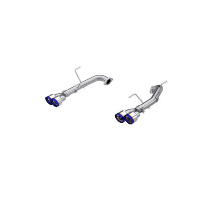 Fits 22-24 Subaru WRX 2.5" Axle-Back Dual Split Rear T304 Quad BE Tip-S48103BE - Axle Back Exhaust Car Part People