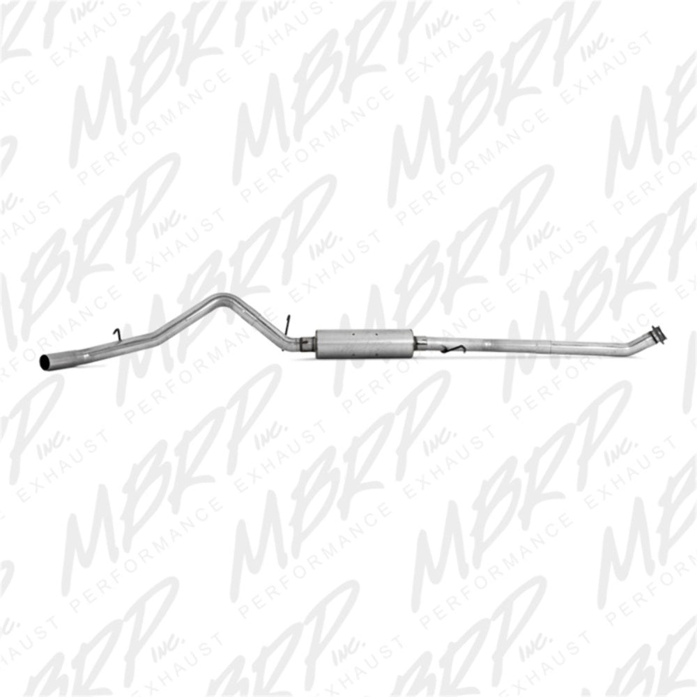 Fits 2003 Chevrolet Silverado 1500 3in. Cat Back; Single Side; AL - S5014P - Cat Back Exhaust Car Part People