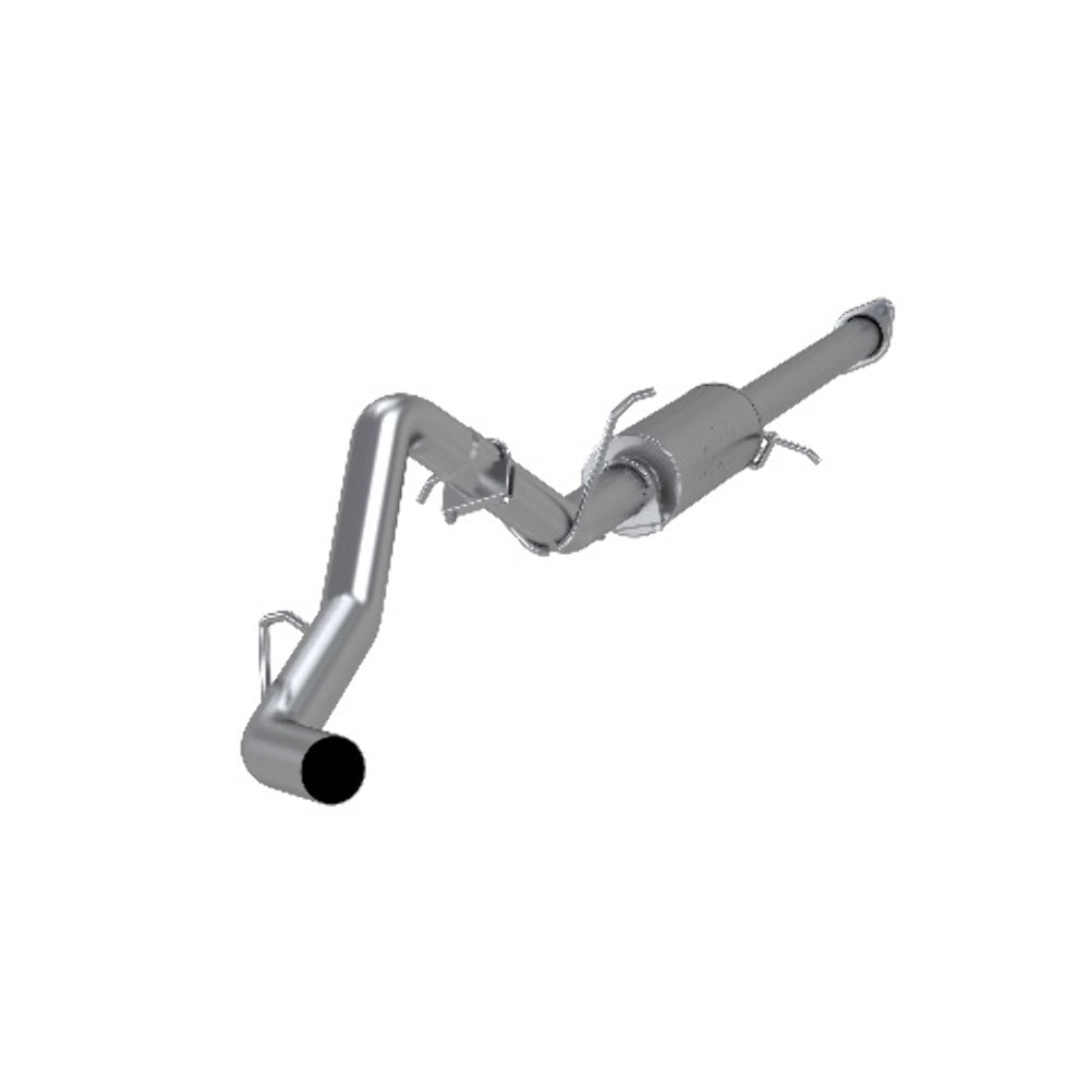 Fits 2008 Chevrolet Silverado 1500 3in. Cat Back; Single Side; AL - S5036P - Cat Back Exhaust Car Part People