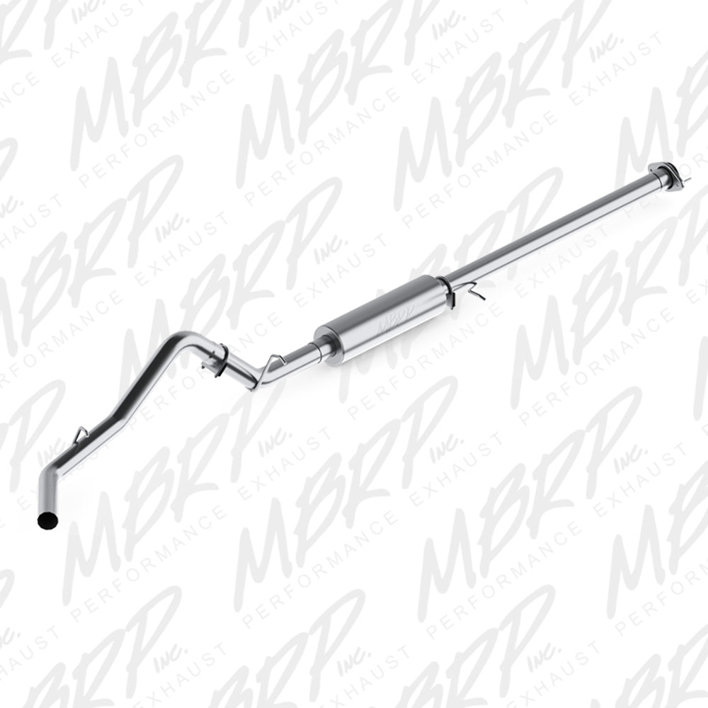 Fits 2008 Chevrolet Silverado 1500 3in. Cat Back; Single Side; AL - S5036P - Cat Back Exhaust Car Part People