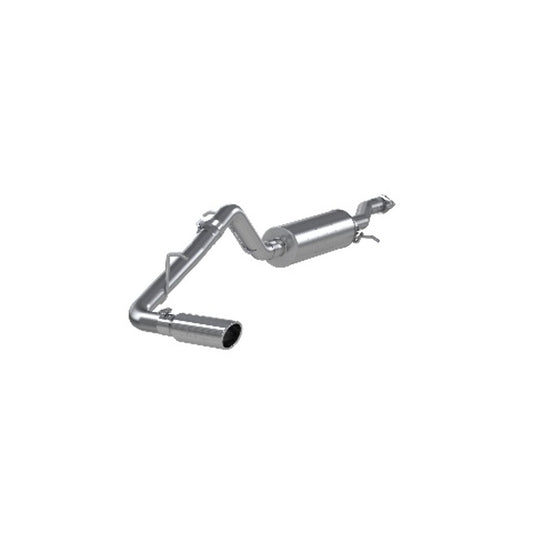 Fits 2004-2006 Chevrolet Colorado 2 1/2in. Cat Back; Single Side; AL - S5046AL - Cat Back Exhaust Car Part People