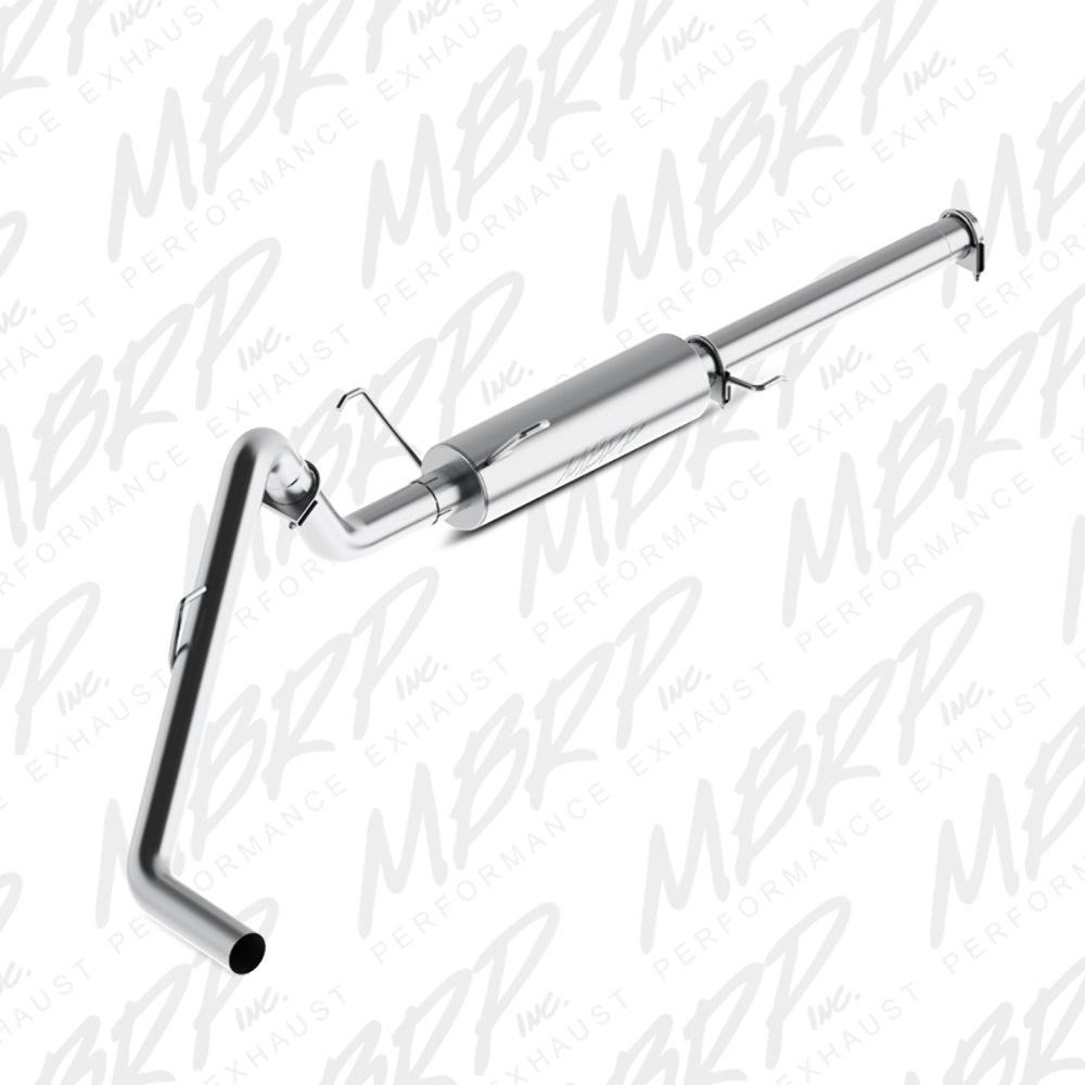 Fits 2004-2005 Dodge Ram 1500 3in. Cat Back; Single Side; AL - S5104P - Cat Back Exhaust Car Part People