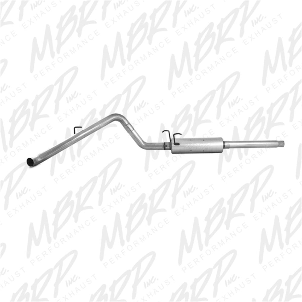 Fits 2004-2005 Dodge Ram 1500 3in. Cat Back; Single Side; AL - S5104P - Cat Back Exhaust Car Part People