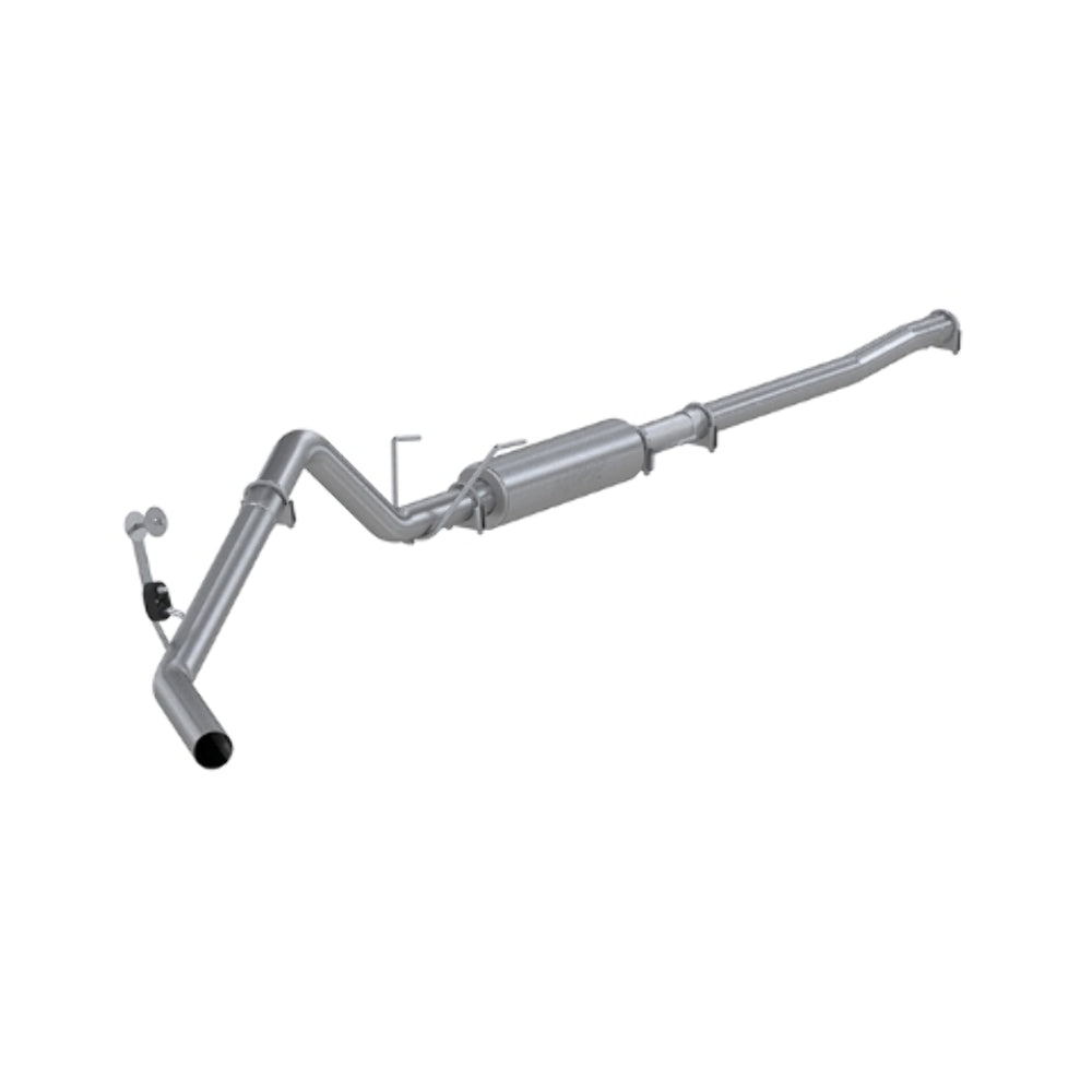 Fits 2006-2007 Dodge Ram 3500 3in. Cat Back; Single Side Exit; AL - S5148P - Cat Back Exhaust Car Part People