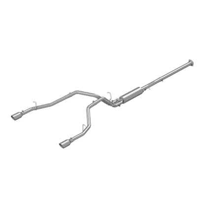 Fits 2019-2024 Ram 1500 2 1/2" Cat Back, Dual Split Rear, 304 - S5152304 - Cat Back Exhaust Car Part People