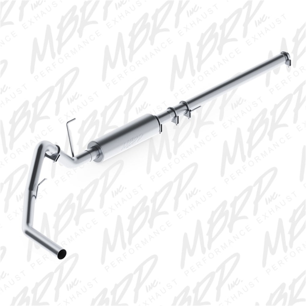 Fits 2004-2008 Ford F-150 3in. Cat Back; Single Side; AL - S5200P - Cat Back Exhaust Car Part People