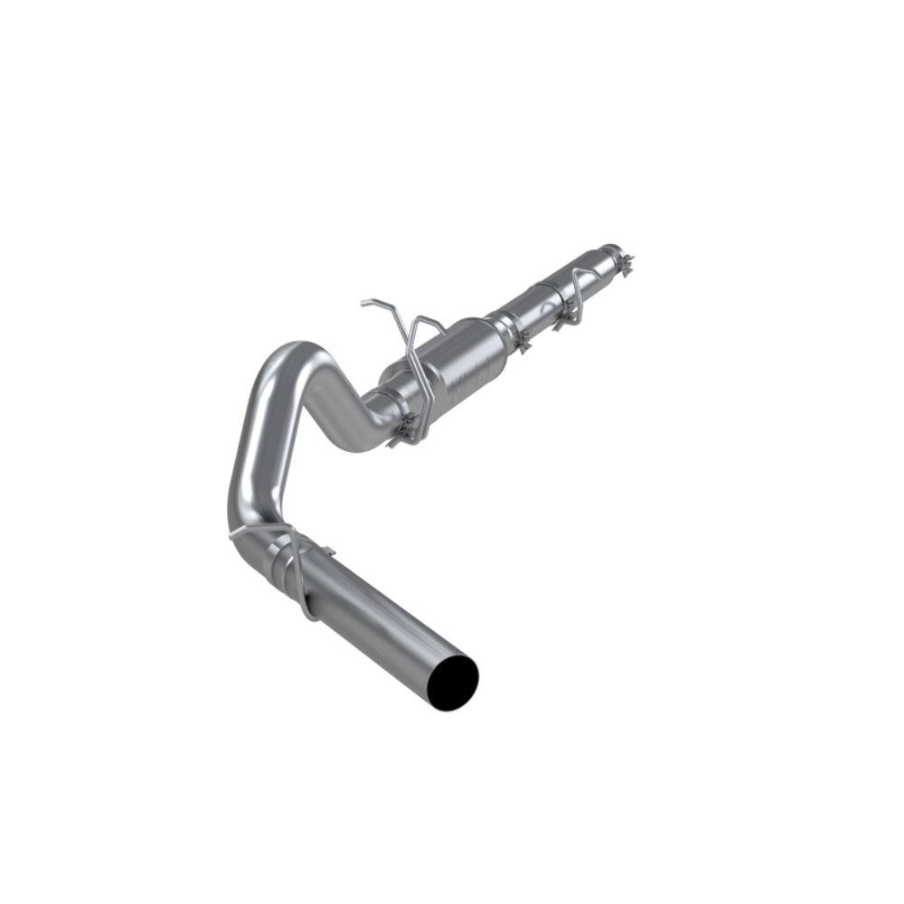 Fits 1999-2004 Ford F-350 Super Duty 4in. Cat Back; Single Side; AL - S5206P - Cat Back Exhaust Car Part People