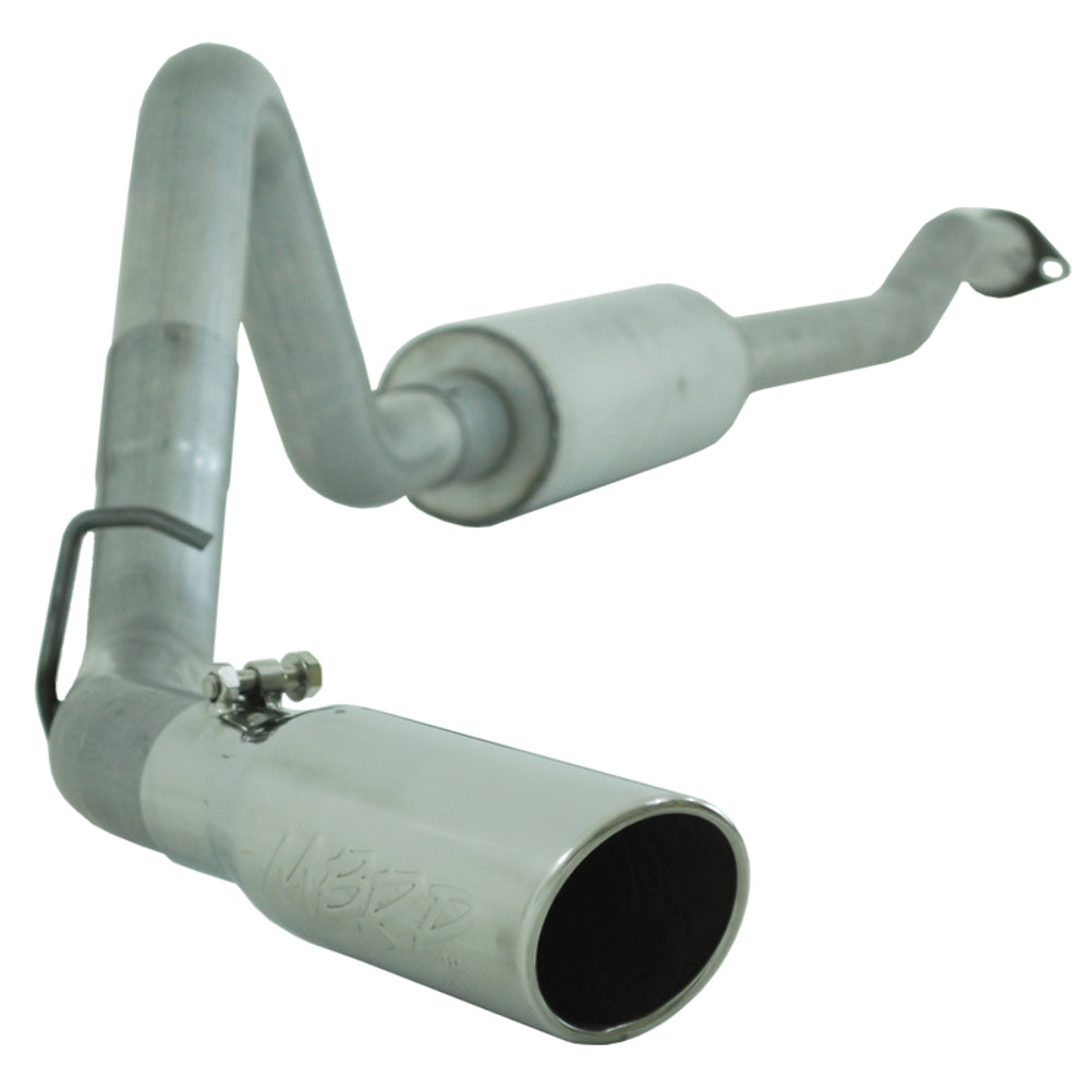 Fits 1998-2002 Ford Ranger 2 1/2in. Cat Back; Single Side; AL - S5226AL - Cat Back Exhaust Car Part People