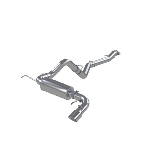 Fits 2021-2024 Ford Bronco 3" Cat-Back, Single Rear Exit, T304 - S5235304 - Cat Back Exhaust Car Part People