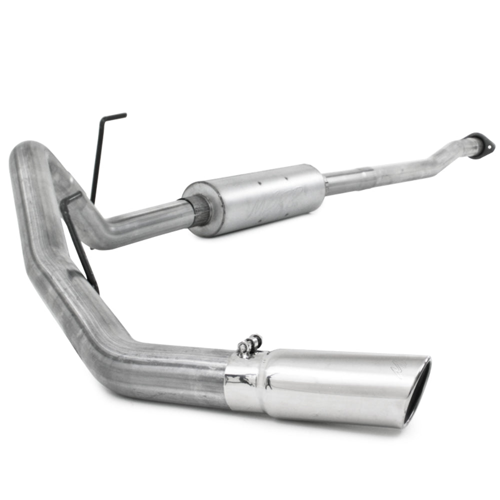 Fits 2011-2014 Ford F-150 3in. Cat Back; Single Side; AL - S5236AL - Cat Back Exhaust Car Part People