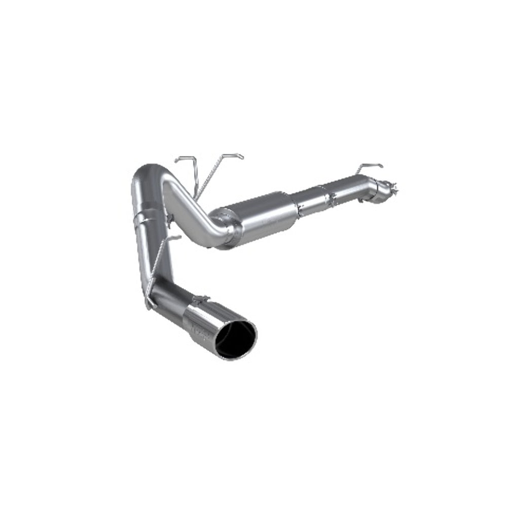 Fits 2011-16 Ford F-250 Super Duty 4" Cat Back; Single Side Exit; T409-S5246409 - Exhaust Systems Car Part People