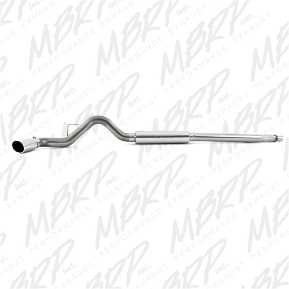 Fits 2011-16 Ford F-250 Super Duty 4" Cat Back; Single Side Exit; T409-S5246409 - Exhaust Systems Car Part People