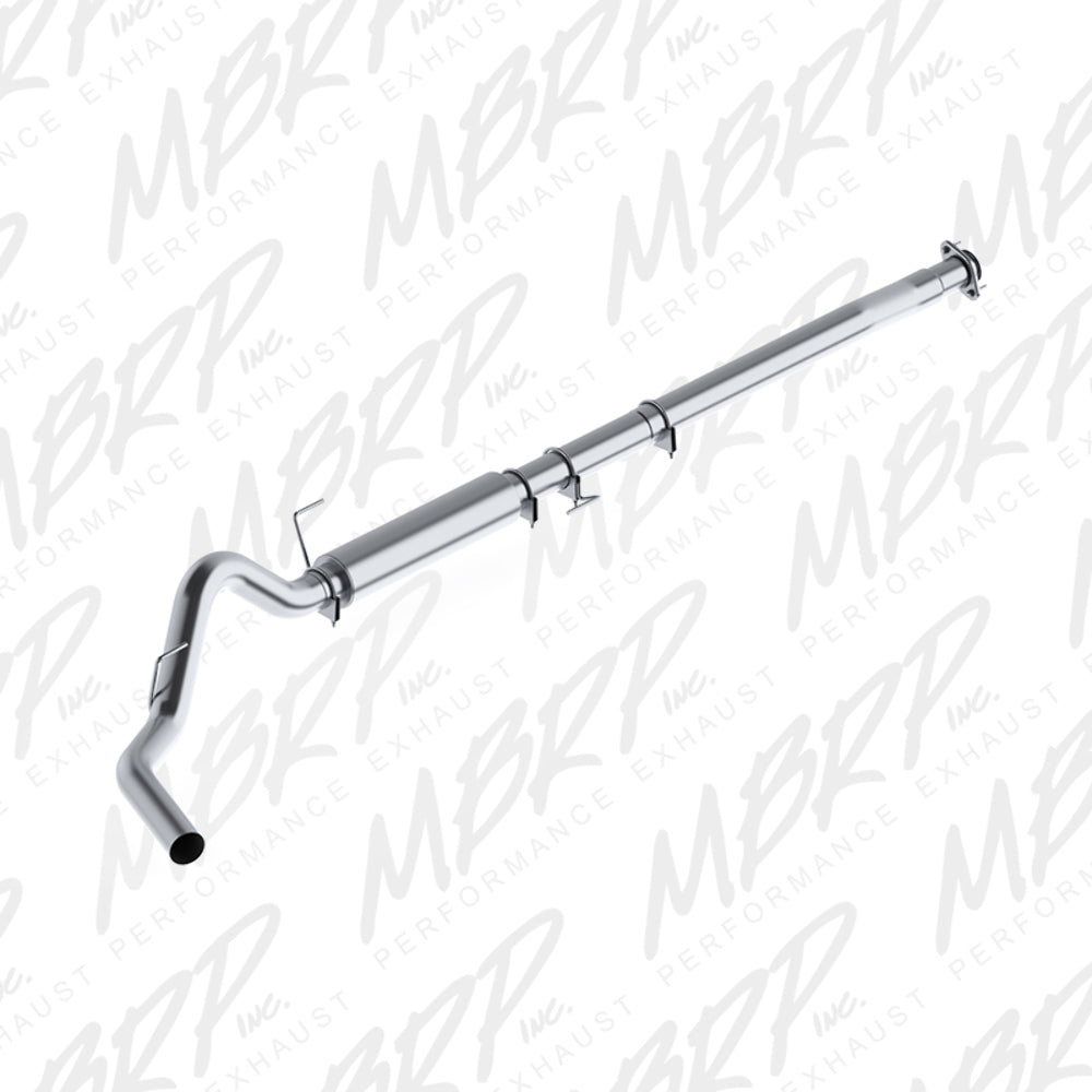 Fits 2011-2014 Ford F-150 4in. Cat Back; Single Side; EcoBoost; AL - S5248P - Cat Back Exhaust Car Part People