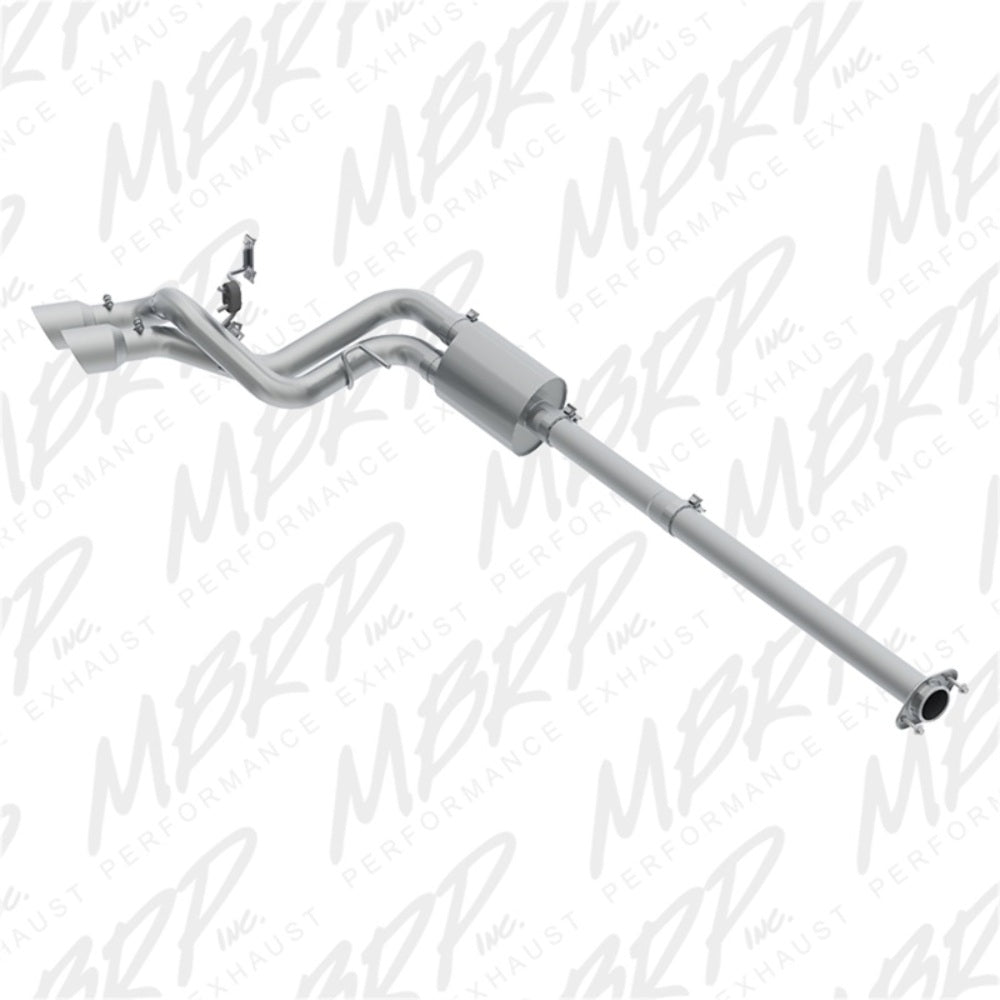 Fits 2011-2014 Ford F-150 3in. Cat Back; Pre-Axle Dual Outlet; T304 - S5261304 - Cat Back Exhaust Car Part People