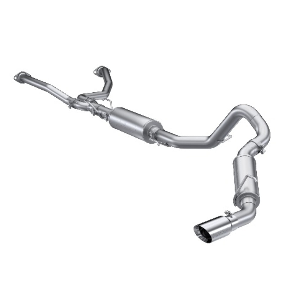 Fits 2022-2024 Toyota Tundra 2.5in. Cat Back; 3in. Single; T304 - S5301304 - Cat Back Exhaust Car Part People